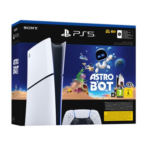 1520-1-2-2.jpg Consola PS5 Slim Edición Digital 1TB + Astro Bot - Imagen 1