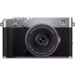 Fujifilm X-E5 Silver + XF23mmF2.8 R cámara sin espejo