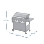 Acampada para barbacoa Gaz Select 4 Exs Gris Anthracite - Imagen 2