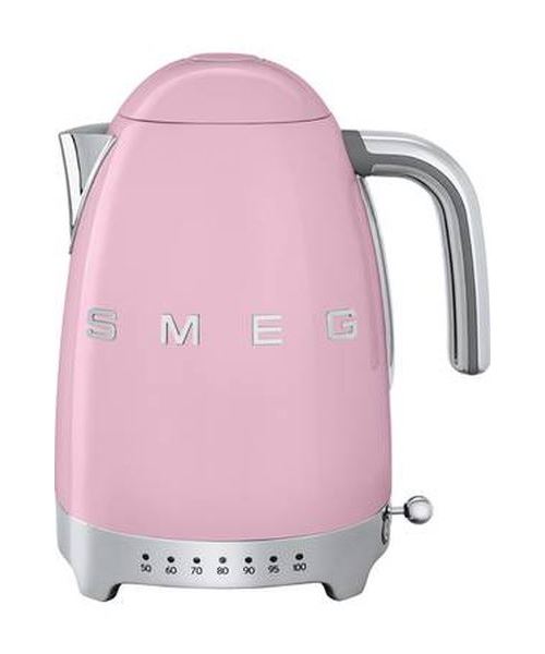 Bouilloire-Smeg-KLF04PKEU-2400-W-Rose.jpg Hervidor rosa Smeg KLF04PKEU 2400 W - Imagen 1