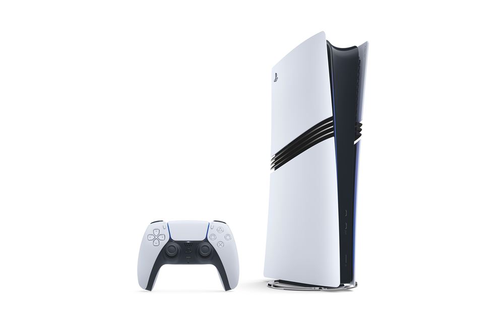 Console-Sony-PS5-Pro-Blanc-et-Noir-4.jpg Con la consola PlayStation 5 pro - Imagen 1