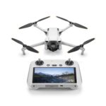 Drone Dji Mini 3 con pantalla integrada por control remoto Gris
