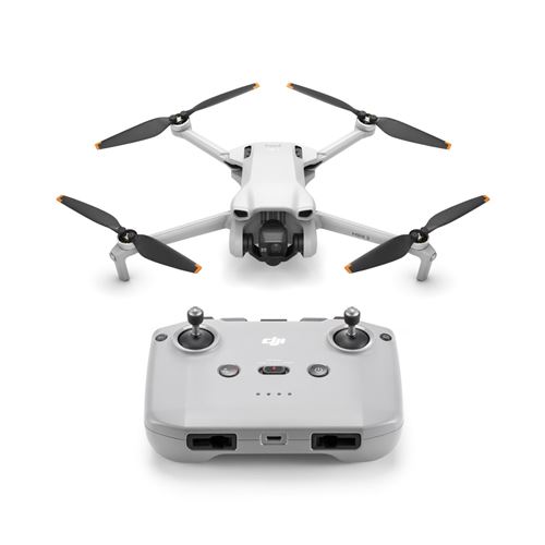 Drone-Dji-Mini-3-avec-telecommande-sans-ecran-Gris.jpg Dji Mini 3 Drone con mando a distancia sin gris pantalla - Imagen 1