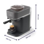 Espresso con molinillo Philips Baristina BAR300/60 122,8 W Negro - Imagen 6